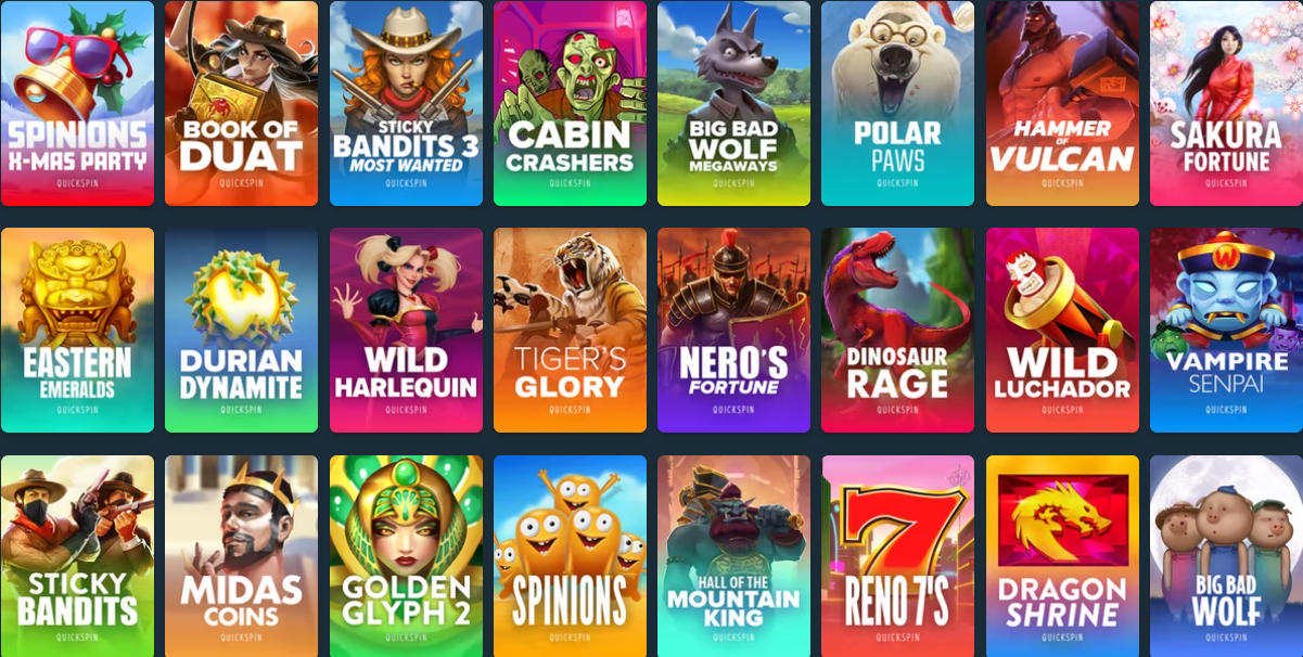 Quickspin En Çok Kazandıran Slot Oyunları